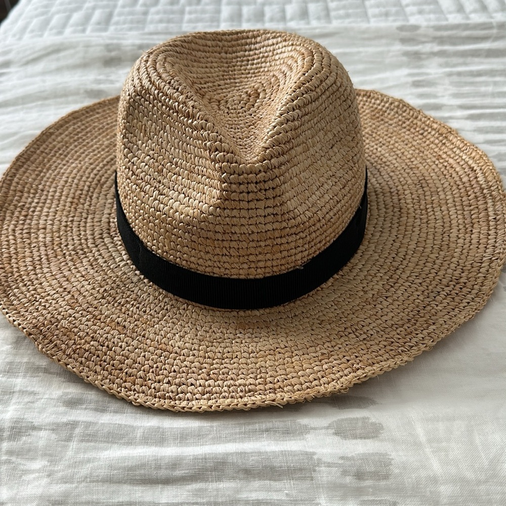 J Crew Panama Straw Hat